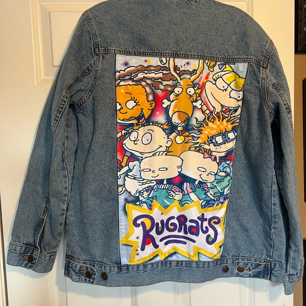 Rugrats by Nickelodeon denim jacket size medium.